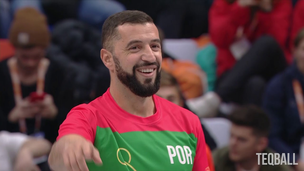 TEQBALL - Teqball World Championships 2019 - Show Game (Ronaldinho,Puyol,Gallas,Simao,Nuno Gomes)