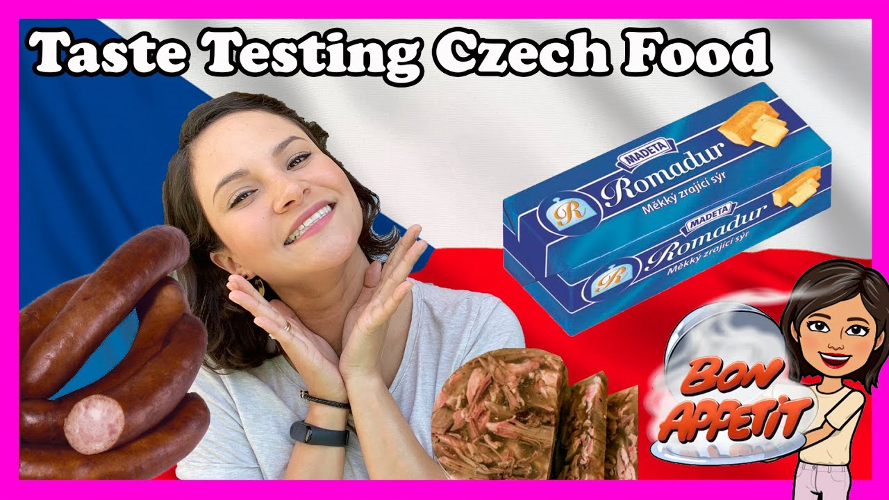 TASTE TESTING CZECH FOOD // Trying out some Czech specialties in Prague