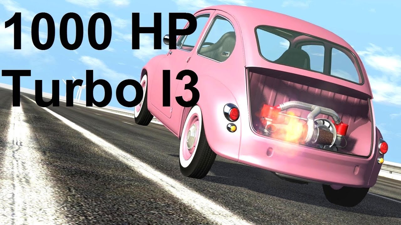 The 1.3 Horsepower/Kg Piccolina! BeamNG. Drive