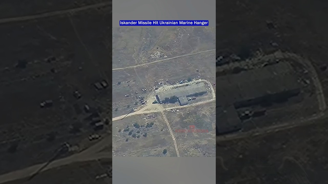 Iskander Missile Hit Marine Base with Cluster Warhead!