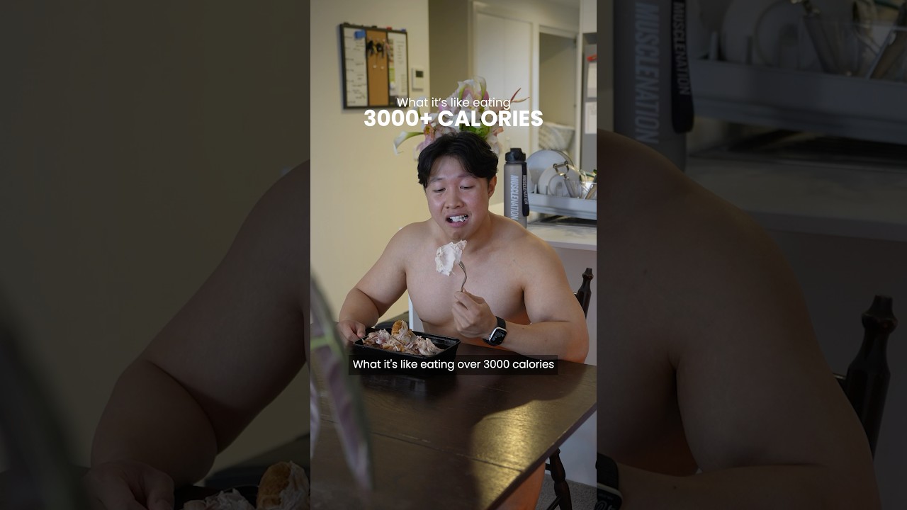 What it's like eating 3000+ calories day