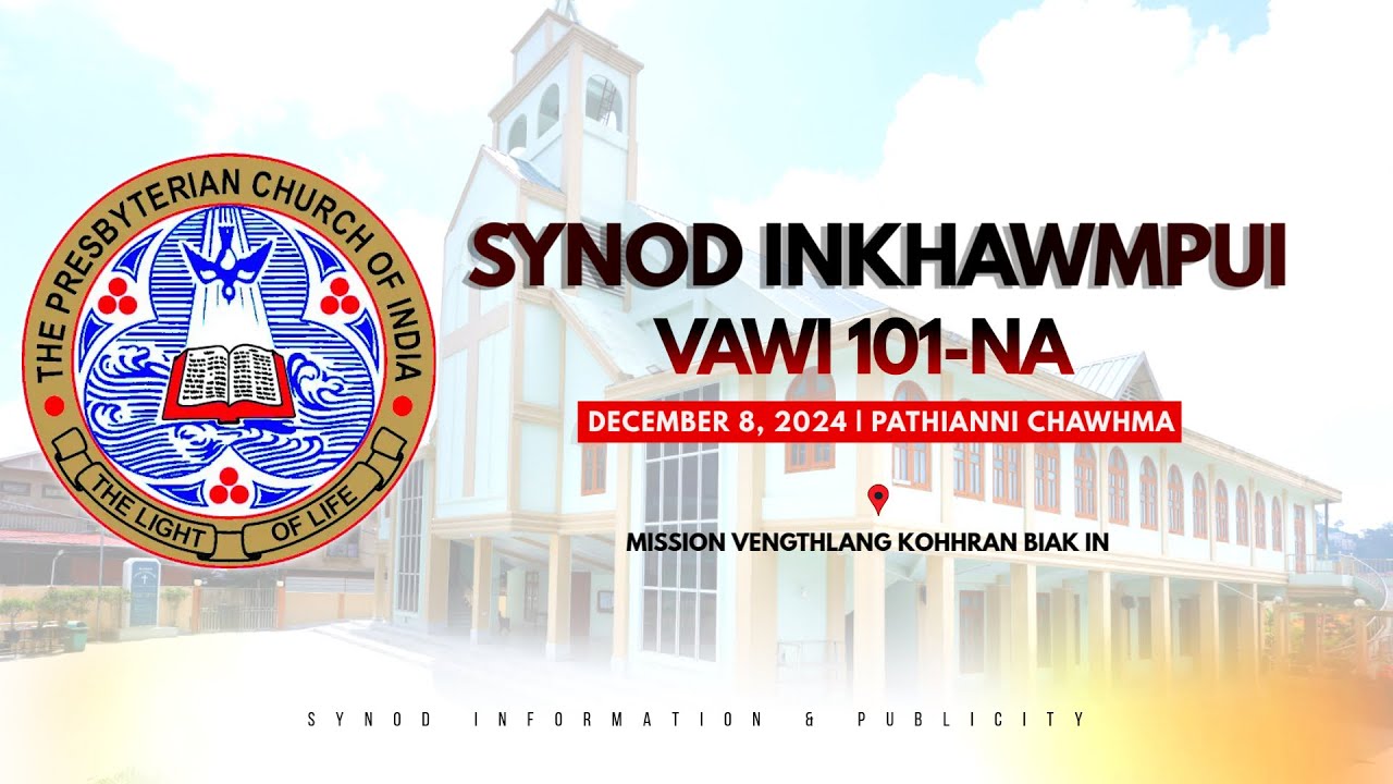 Synod Inkhawmpui 2024 | Pathianni Chawhma Inkhawm (December 8, 2024)