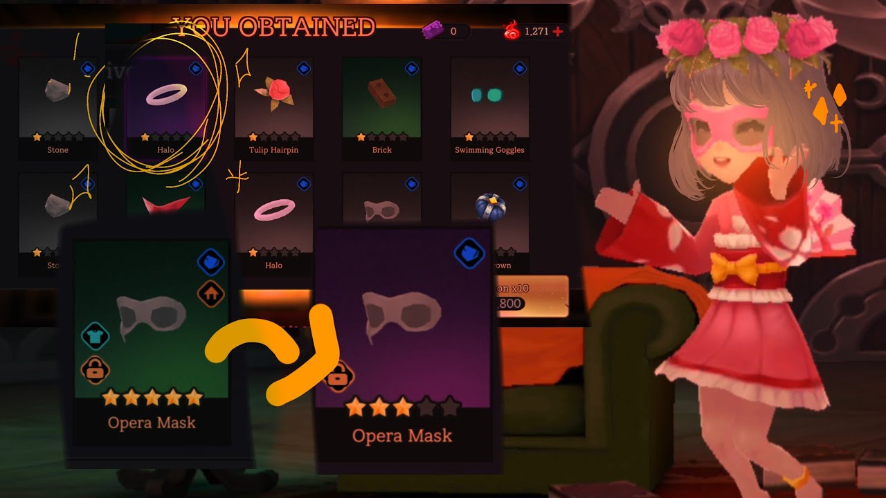 Granny's house online//upgrade journey for word mask R-U✨// lucky✨