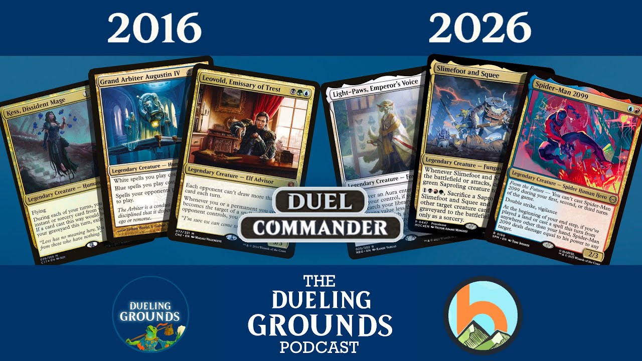 How Commander Evaluation Has Changed From 2016 to 2026 | ft.@bitzelberg |The Dueling Grounds Podcast