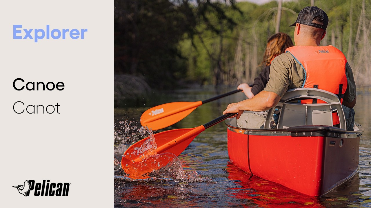 Pelican Explorer Canoe | Multi-Person Adventure