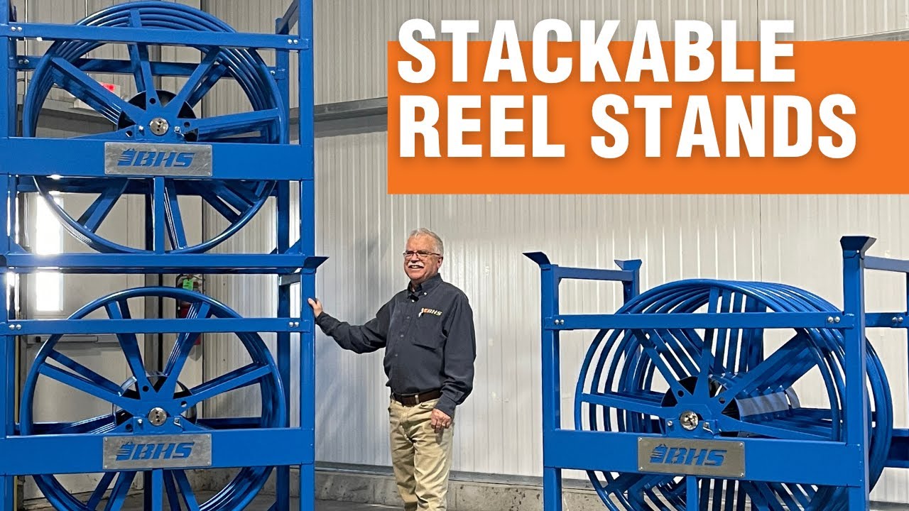 Stackable Reel Stand | Material Handling Minute