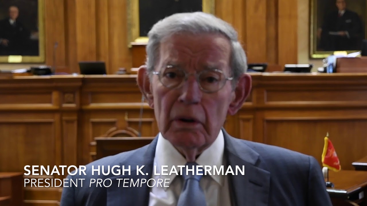 Hugh Leatherman | 2018 Session Start