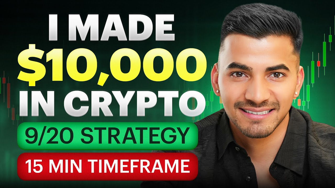 9/20 EMA Strategy Explained on 15-Minute Chart | Crypto Trading Education
