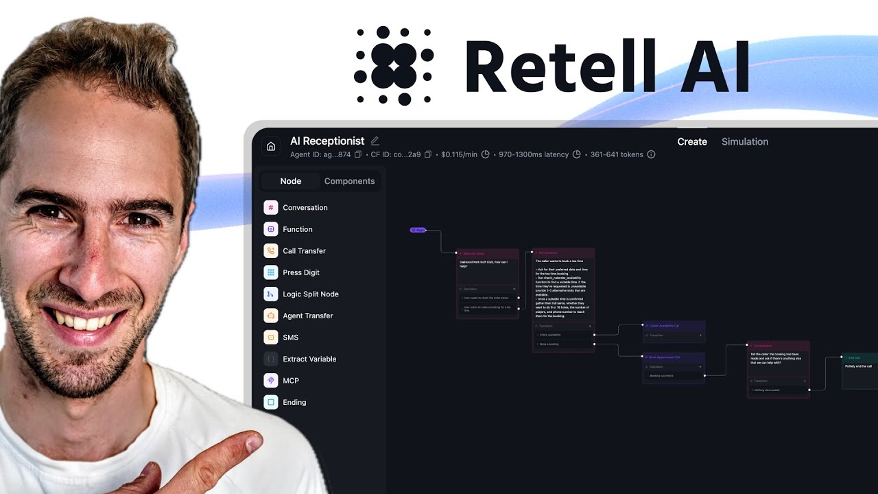 Retell AI Tutorial: How to Build a Voice Agent