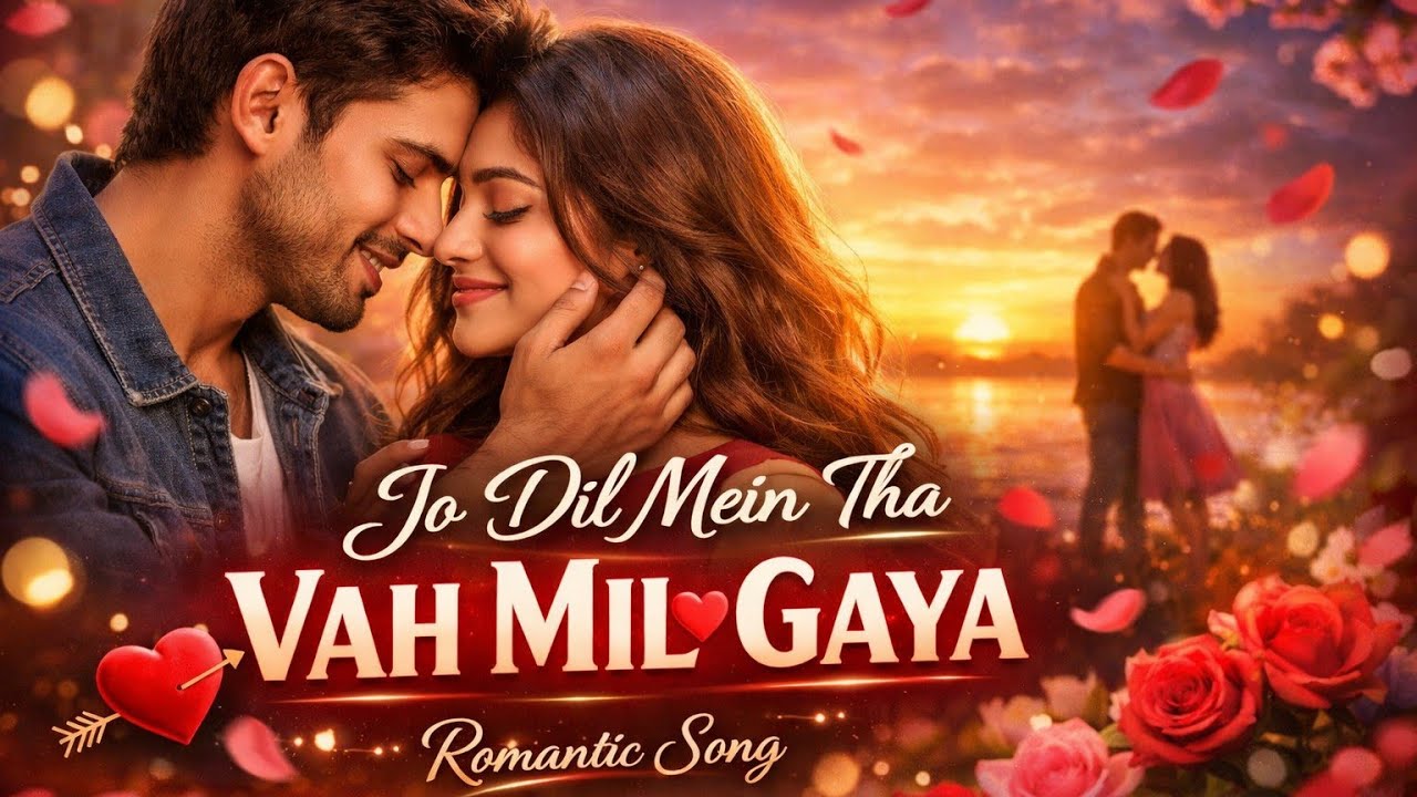 Jo Dil Mein Tha Vah Mil Gaya | Hindi Romantic Song | Love Melody