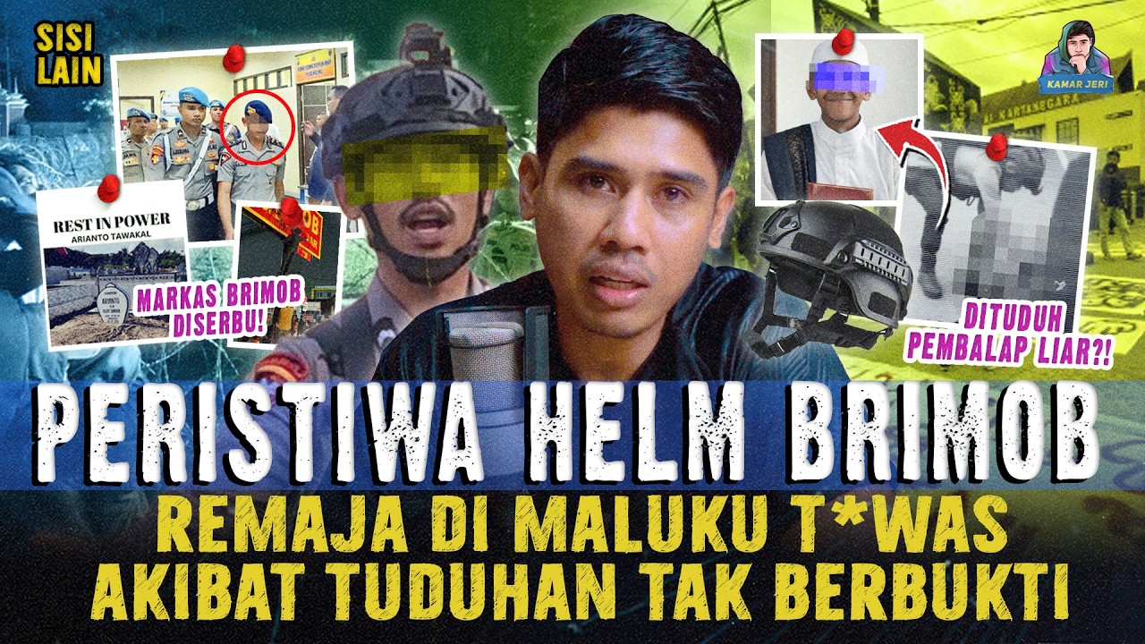 KRONOLOGI K4SUS HELM BRIMOB MALUKU ! REMAJA DITUDUH BALAP LIAR MEREGANG NYAWA