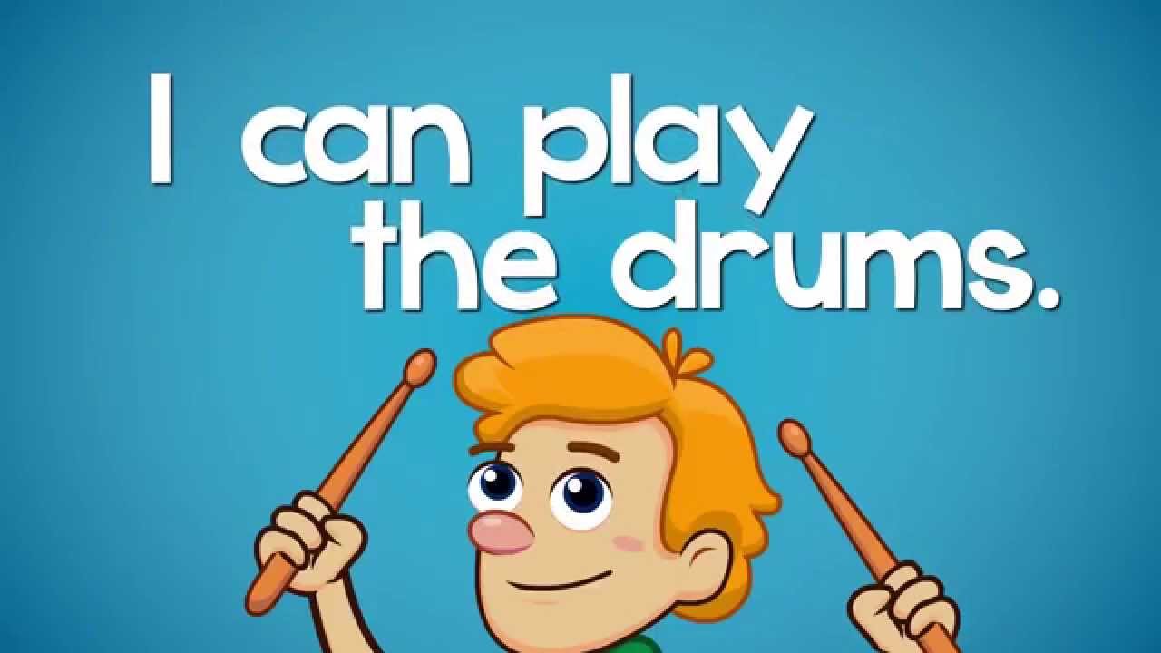 Can You Play The Drums | Learn Body Parts