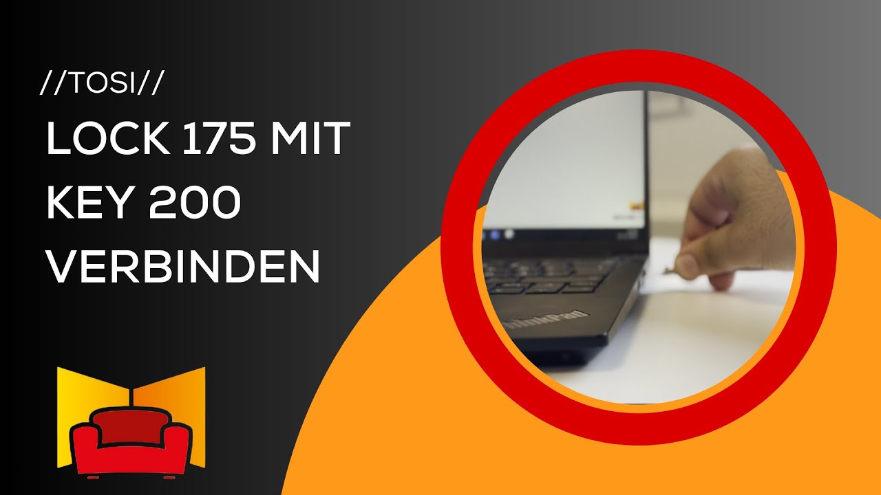 Tosi Lock 175 mit Key 200 verbinden