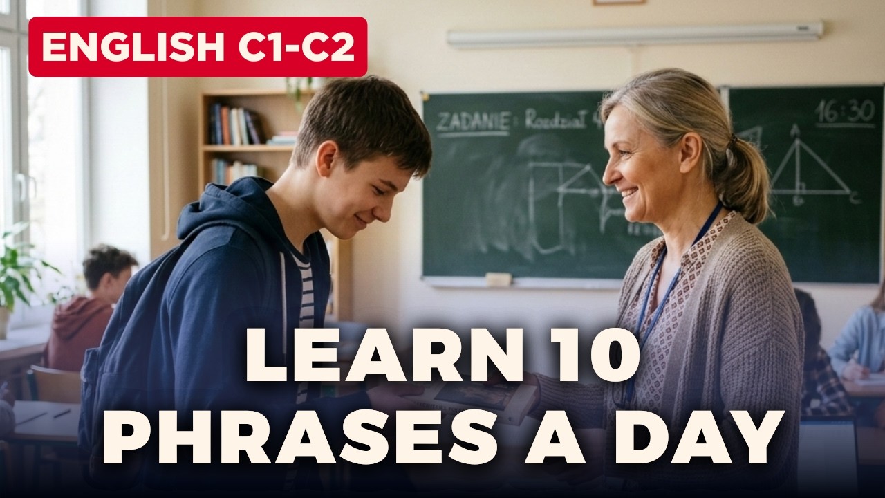 10 English Phrases a Day | Learn English in Context - Day 34