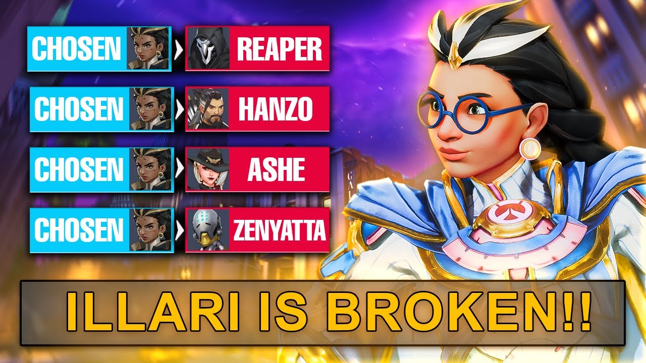 Иллари просто БЕЗУМНО играет на Кингс-Роу | Overwatch 2
