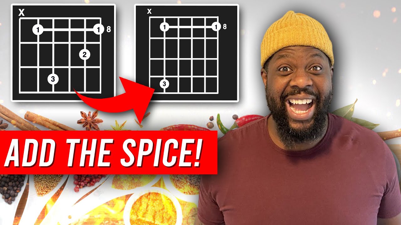 How to spice up a chord progression [R&B Guitar]