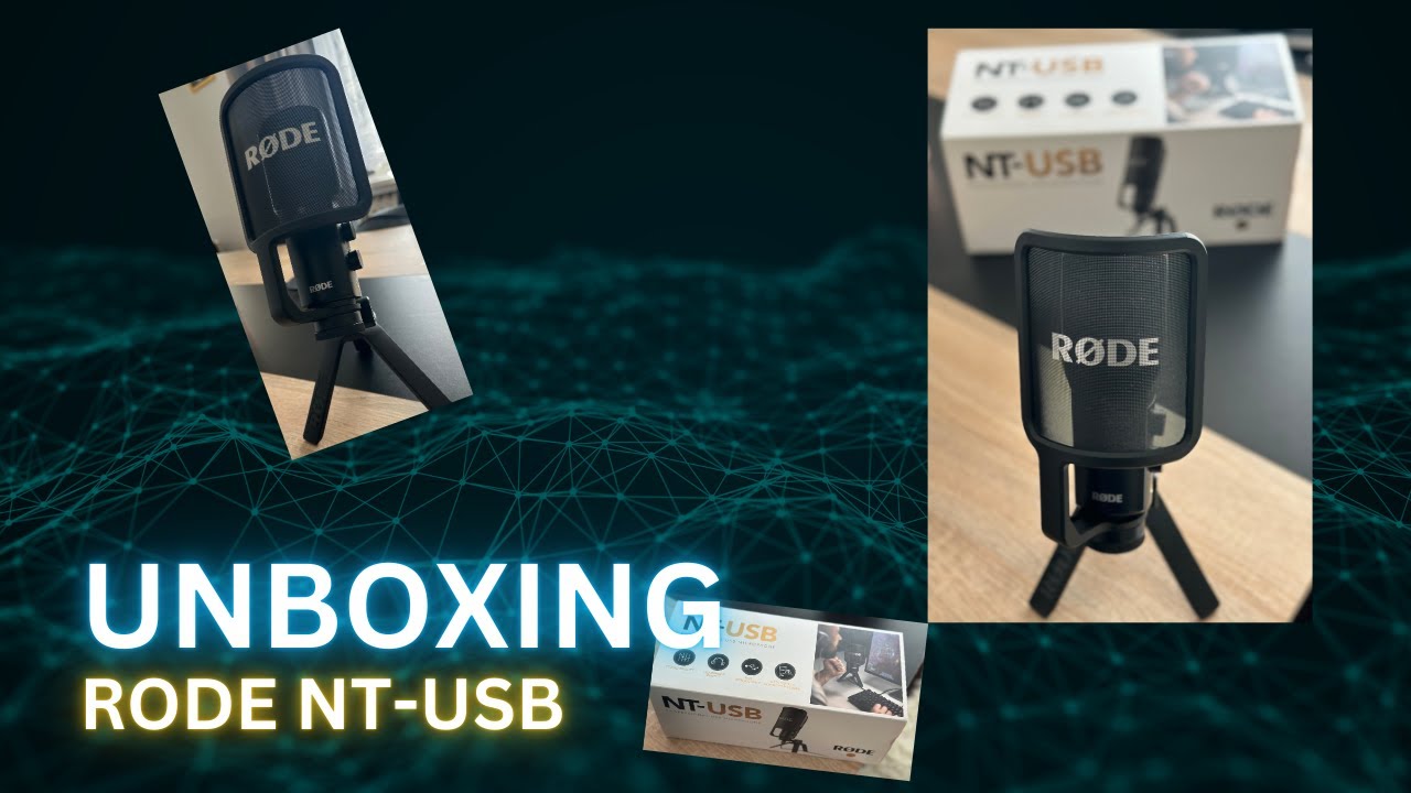 Rode NT-USB Microphone #unboxing