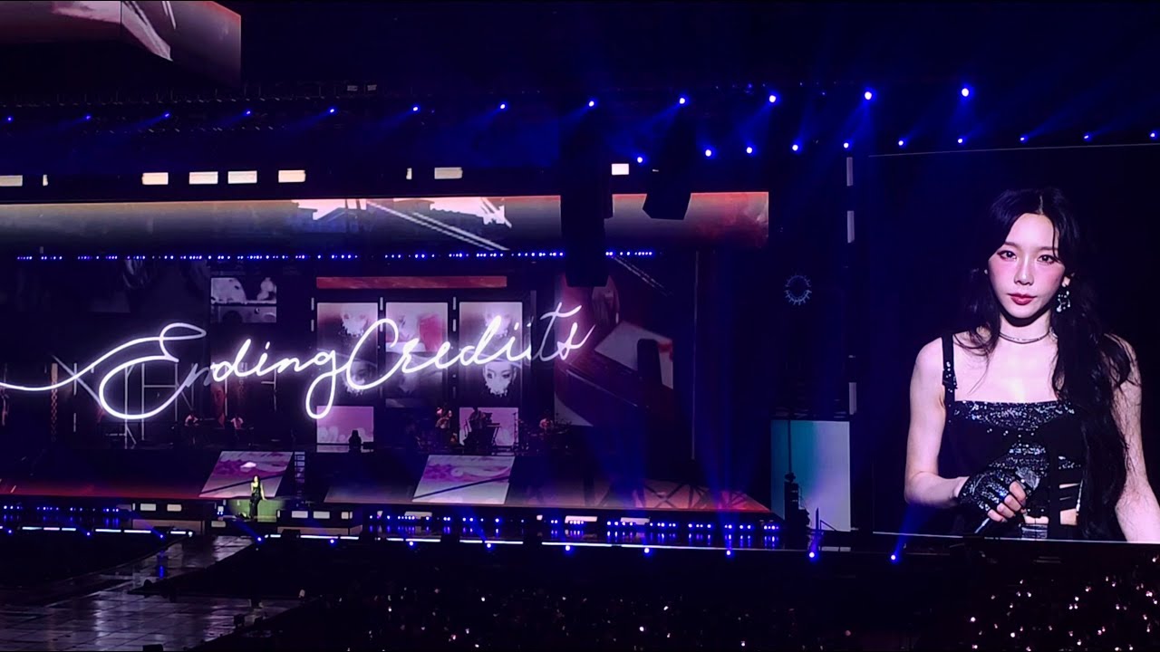 250309 태연 - Ending Credits + Time Lapse | TAEYEON CONCERT The TENSE DAY 3