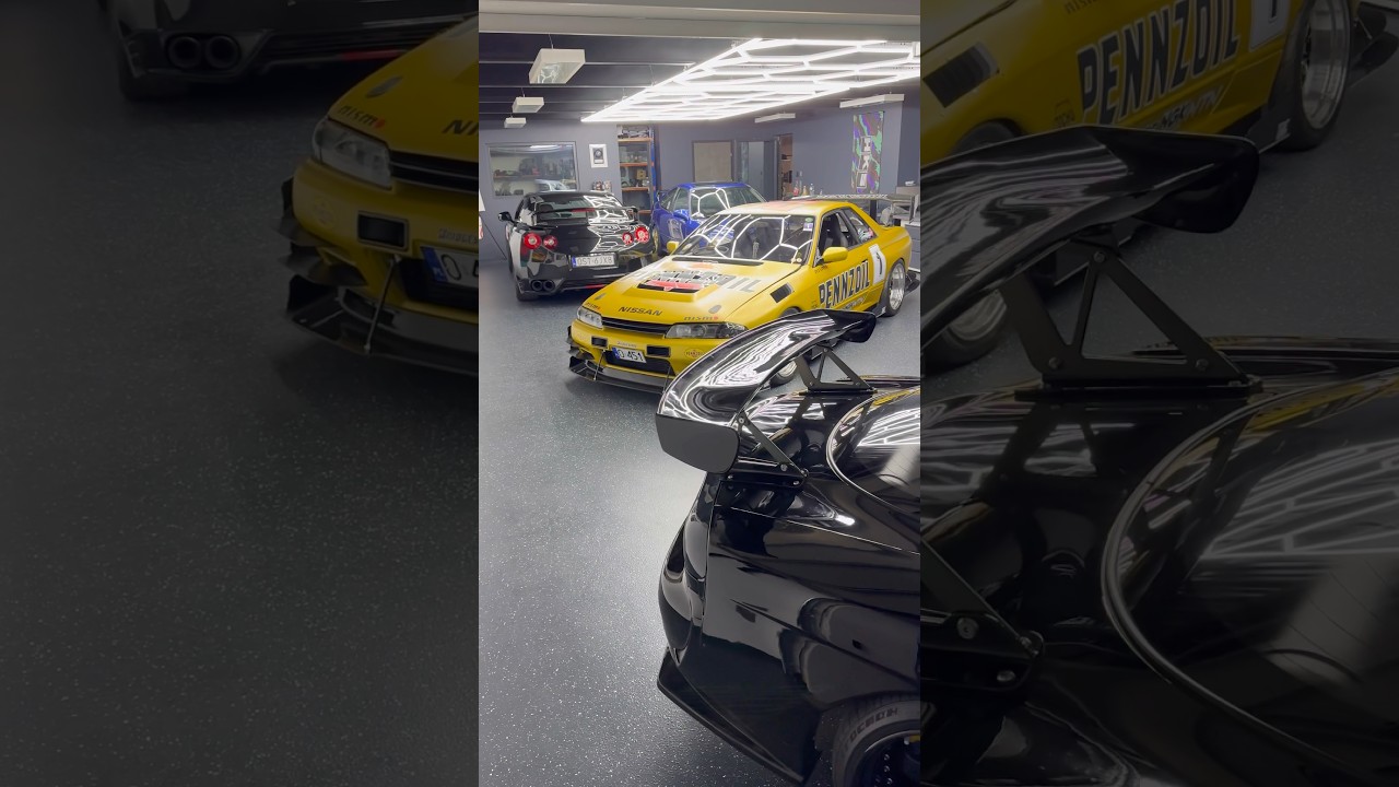 Nasz ulubiony GARAŻ! Skyline R32 i RX7 #japonly #skyrocketr32