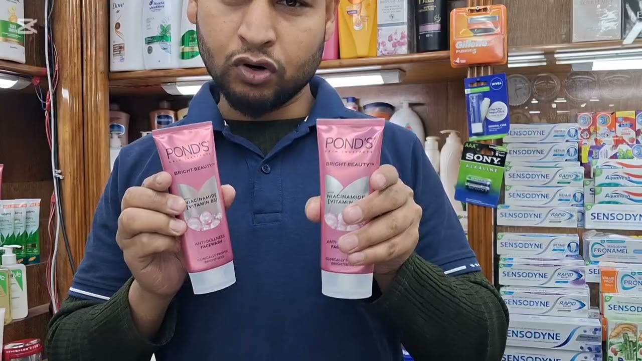 Ponds bright beauty face wash review 