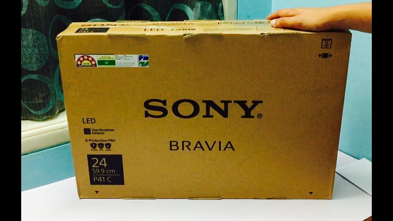 Sony Bravia 24inch KLV-P412C HD LED TV Unboxing And Overview (INDIA)