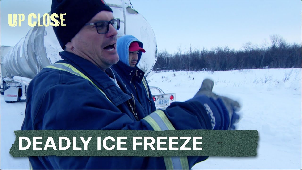 Deadly Ice Freeze on a Treacherous Ice Road | Extreme Ice Railroad | Up Close