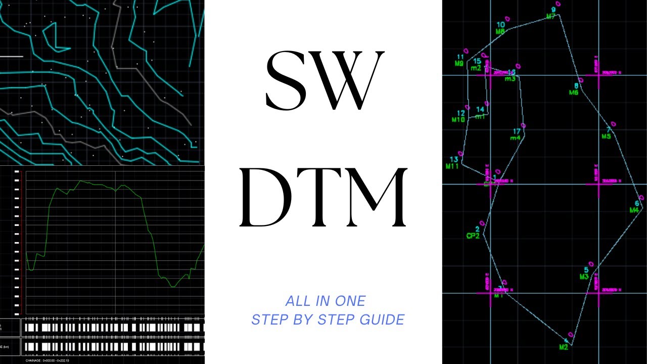SW DTM | Step by Step Guide | Digital Terrain Modeling