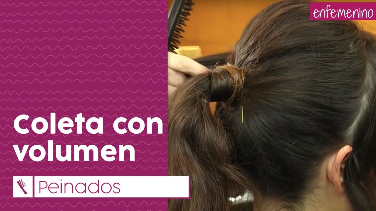 Tutorial: cómo hacer una coleta con volumen