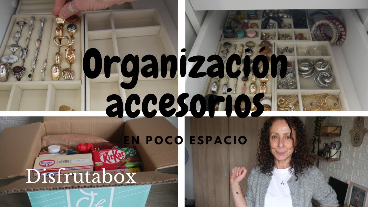 ORGANIZACION BISUTERIA en poco espacio 💍📿vaya cambio ! 😍 y Disfrutabox 🎁