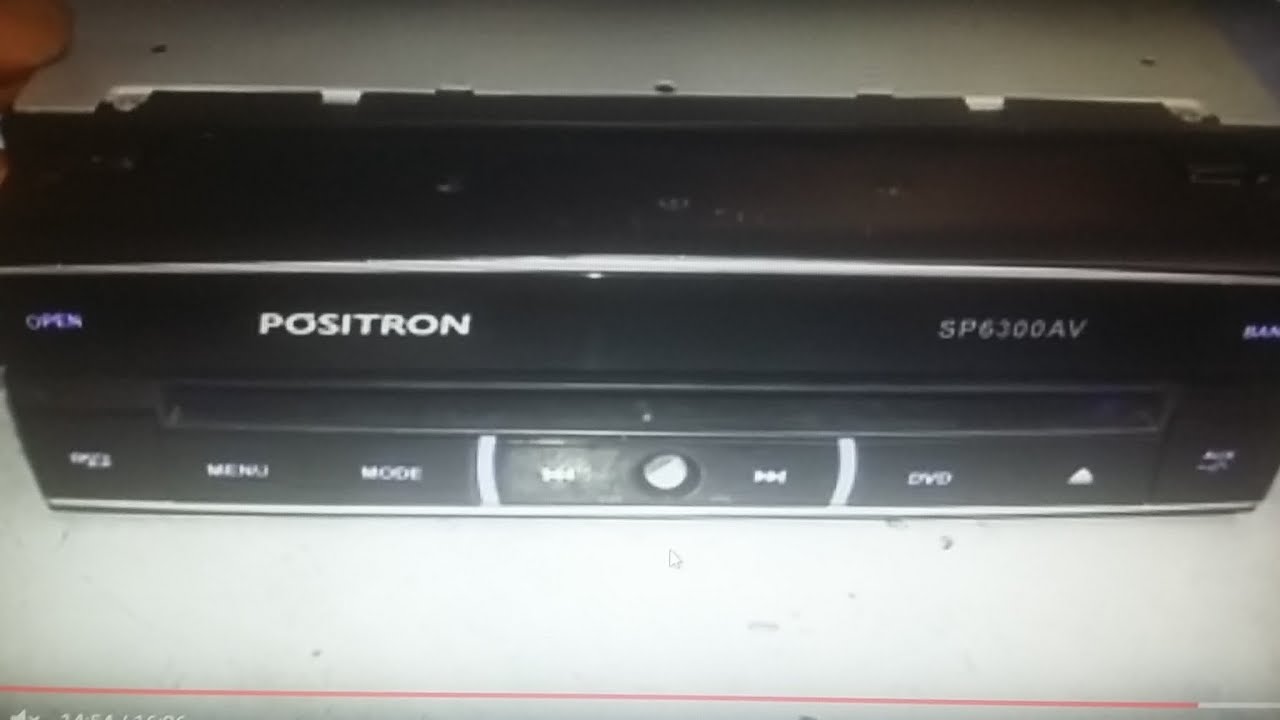 Positron SP6300AV  como trocar o Flat cable