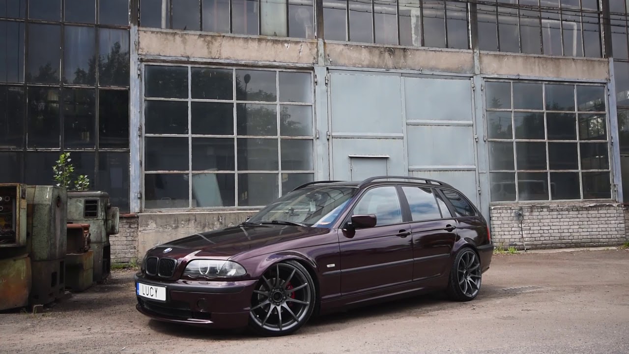BMW E46 Touring wrapping