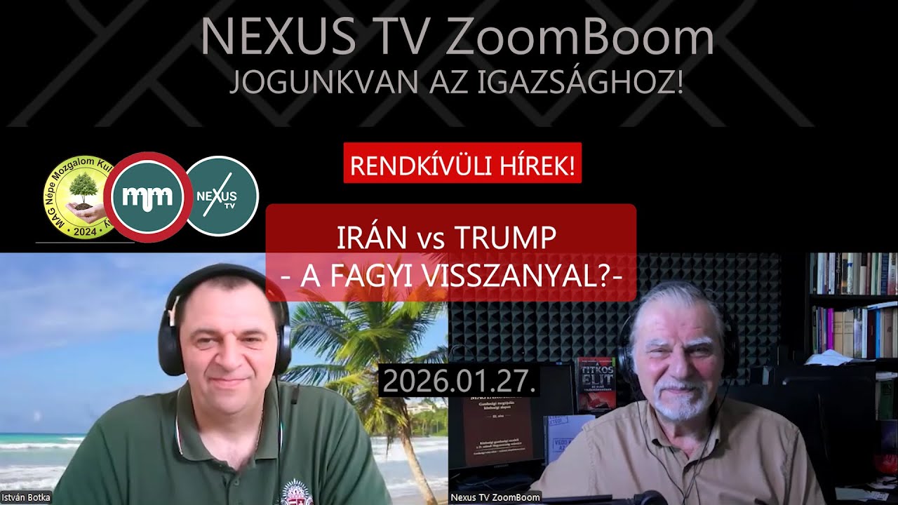 IRÁN vs TRUMP - A fagyi visszanyal? - Botka István / Juhász J. Zoltán