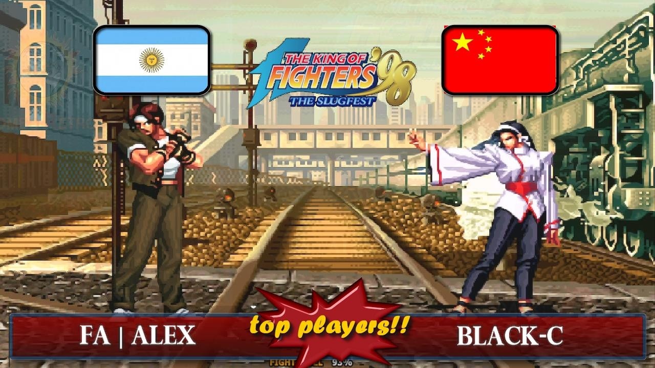 [TOPs KOF 98 FT5] FA | ALEX (Arg) vs Black-C (Cna) #KOF98