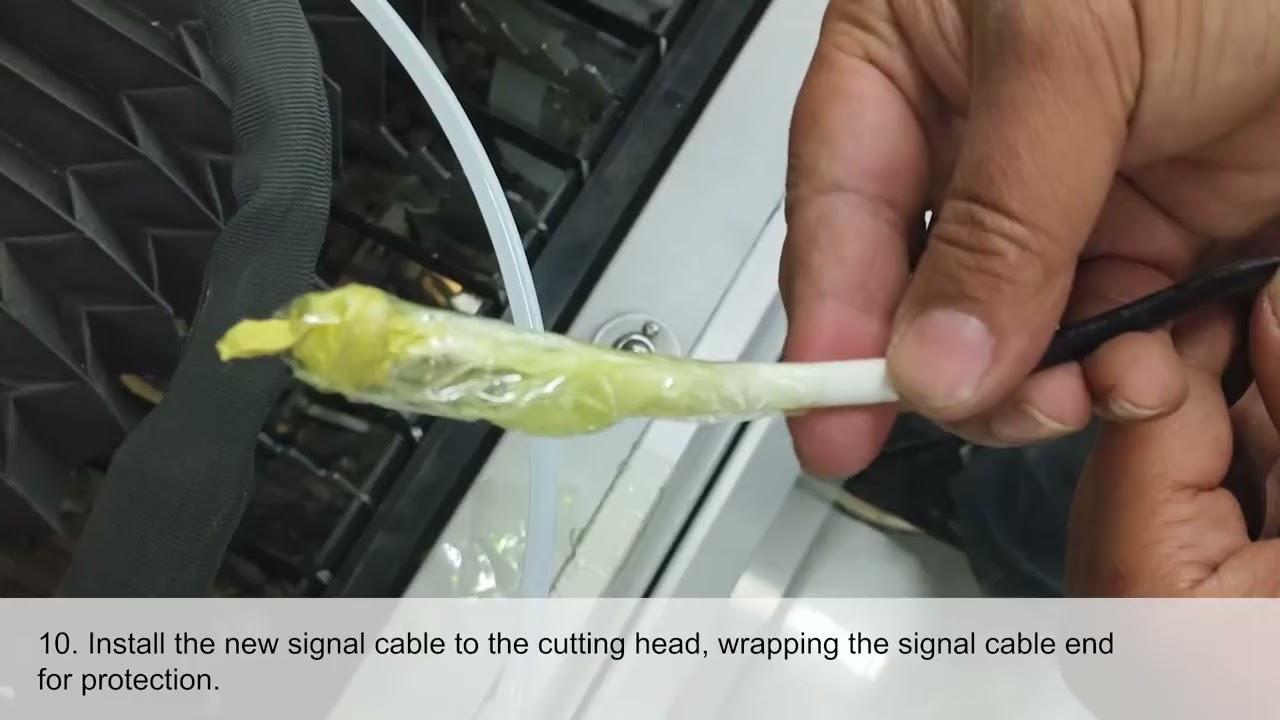 40. Replace the Signal Cable