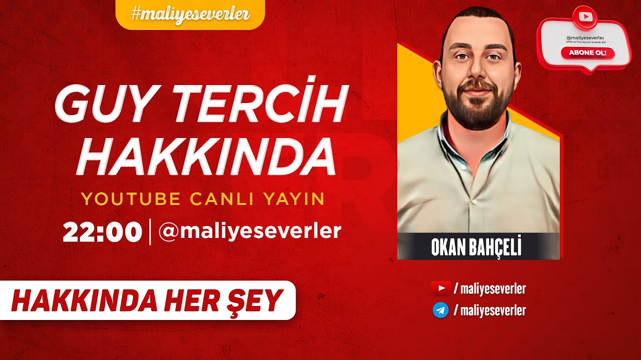 GUY Tercih Hakkında | Canlı Yayın