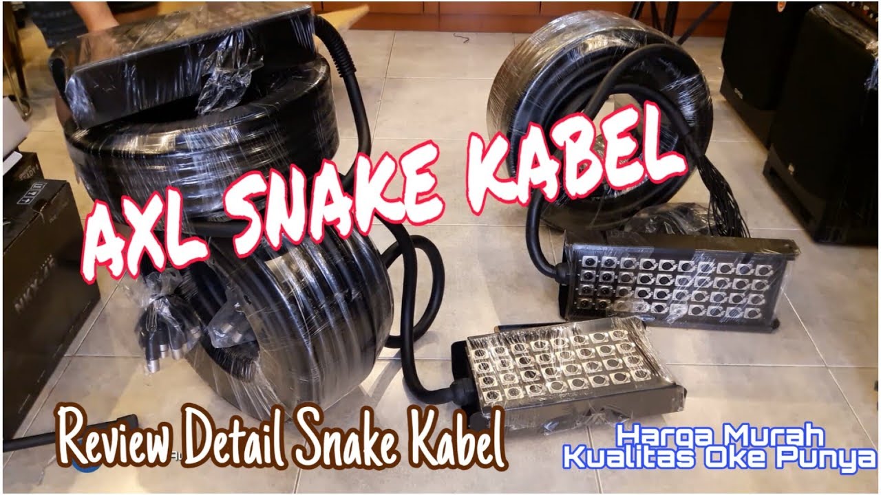 Snake Kabel Buat Lapangan [ AXL Snake Kabel ]