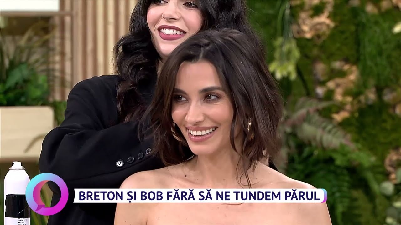 Breton și bob fără să ne tundem părul