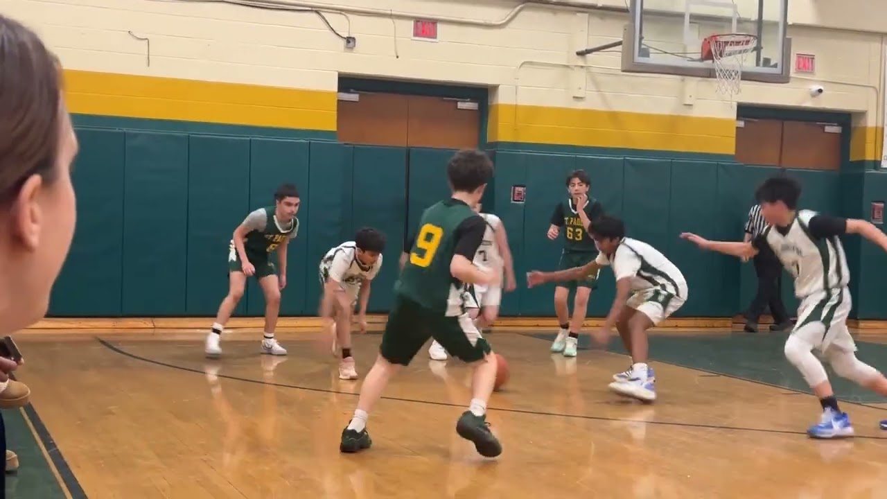 St. Paul vs St. Augustine - Full Game - 7th Grade Boys East - CYO