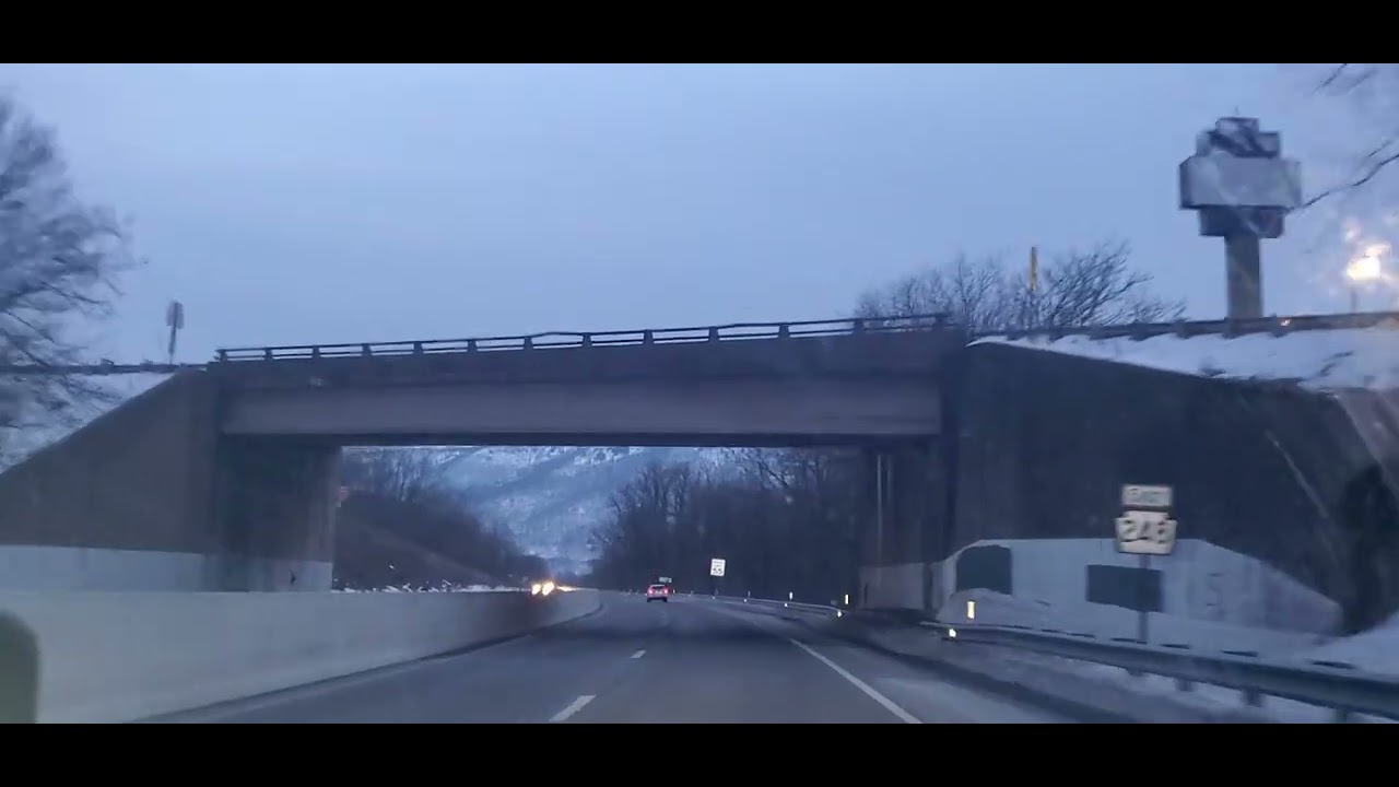 Driving through the beautiful Pocono Mountains #poconomountains