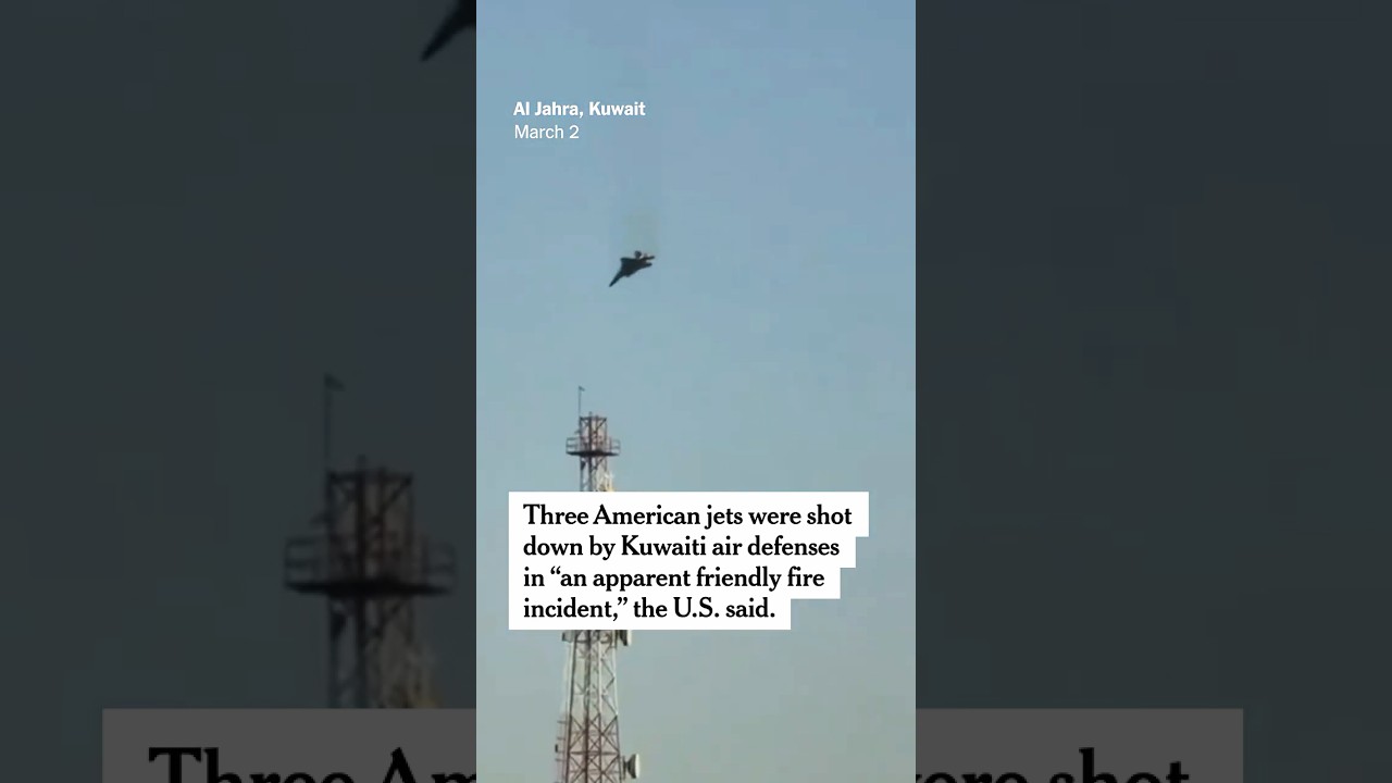 Three U.S. Jets Shot Down by &lsquo;Friendly Fire&rsquo; in Kuwait