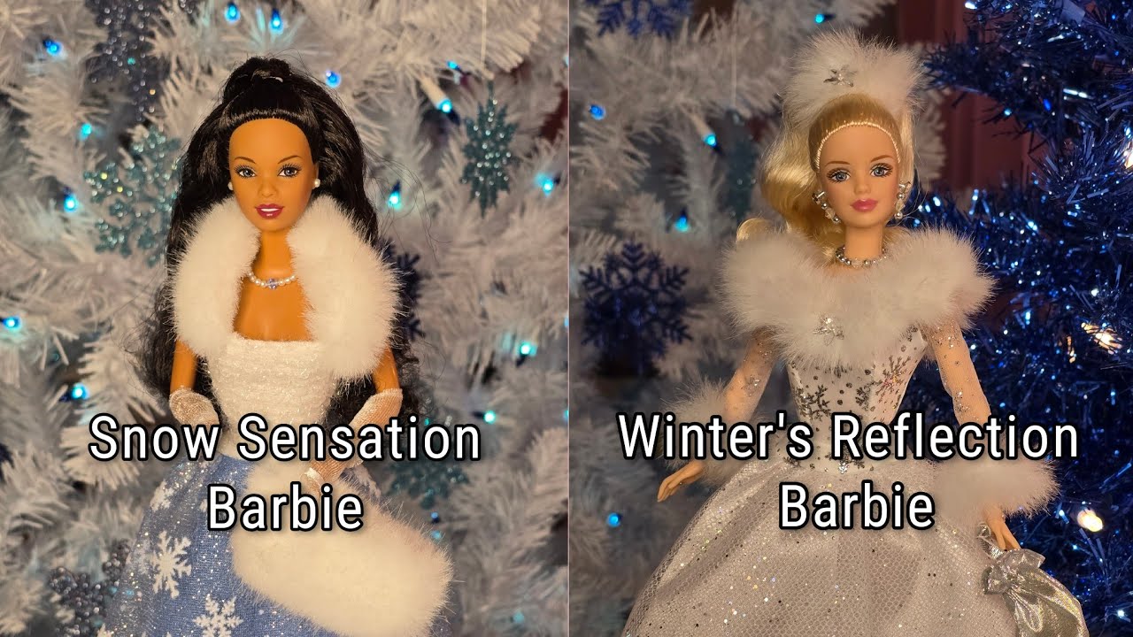 Snow Sensation Barbie & Winter's Reflection Barbie- Freed From the Box Friday!