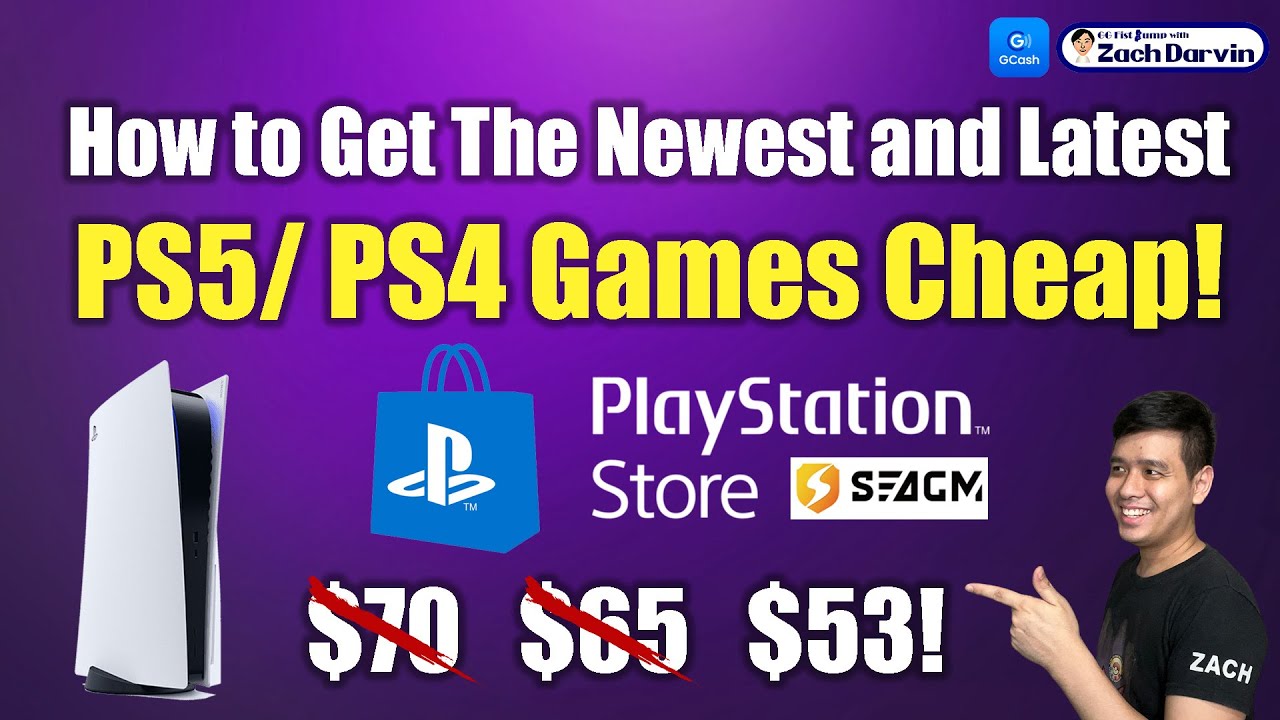 Советы о том, как купить игры для PS4 и PS5 по выгодной цене в PlayStation Store! Используйте SEA...