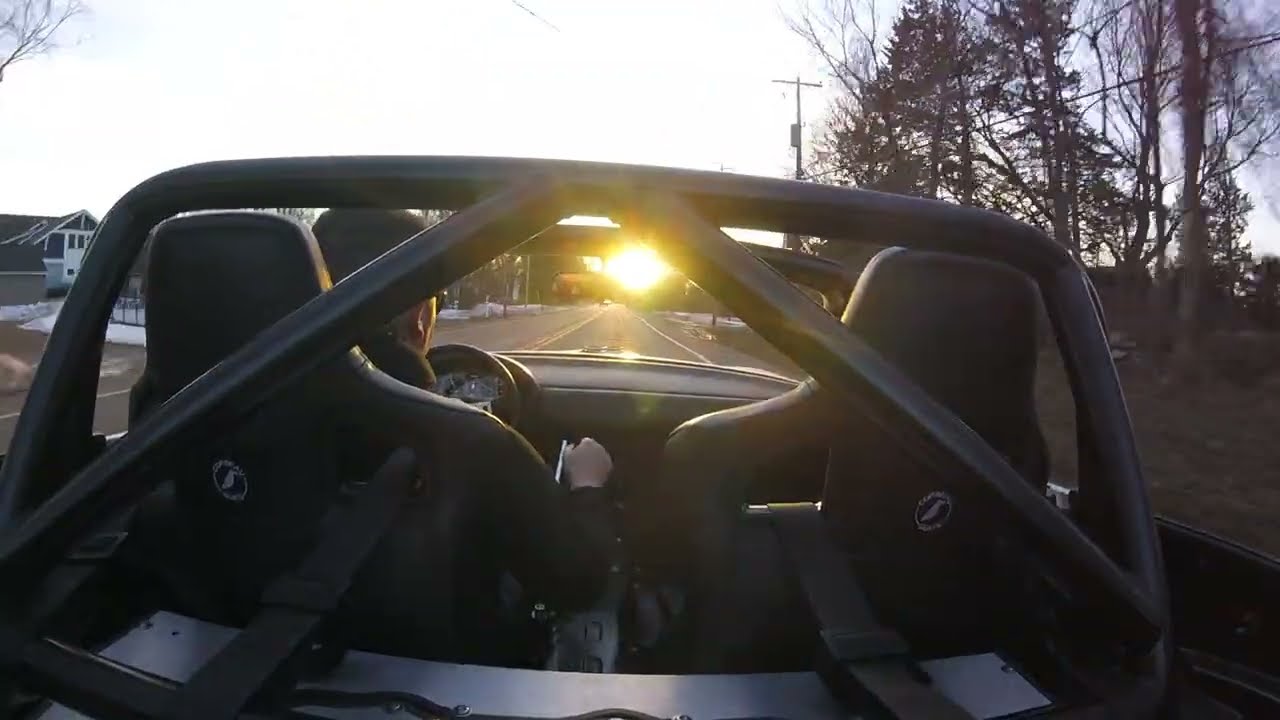 KL V6 Swapped Miata - First drive of 2026