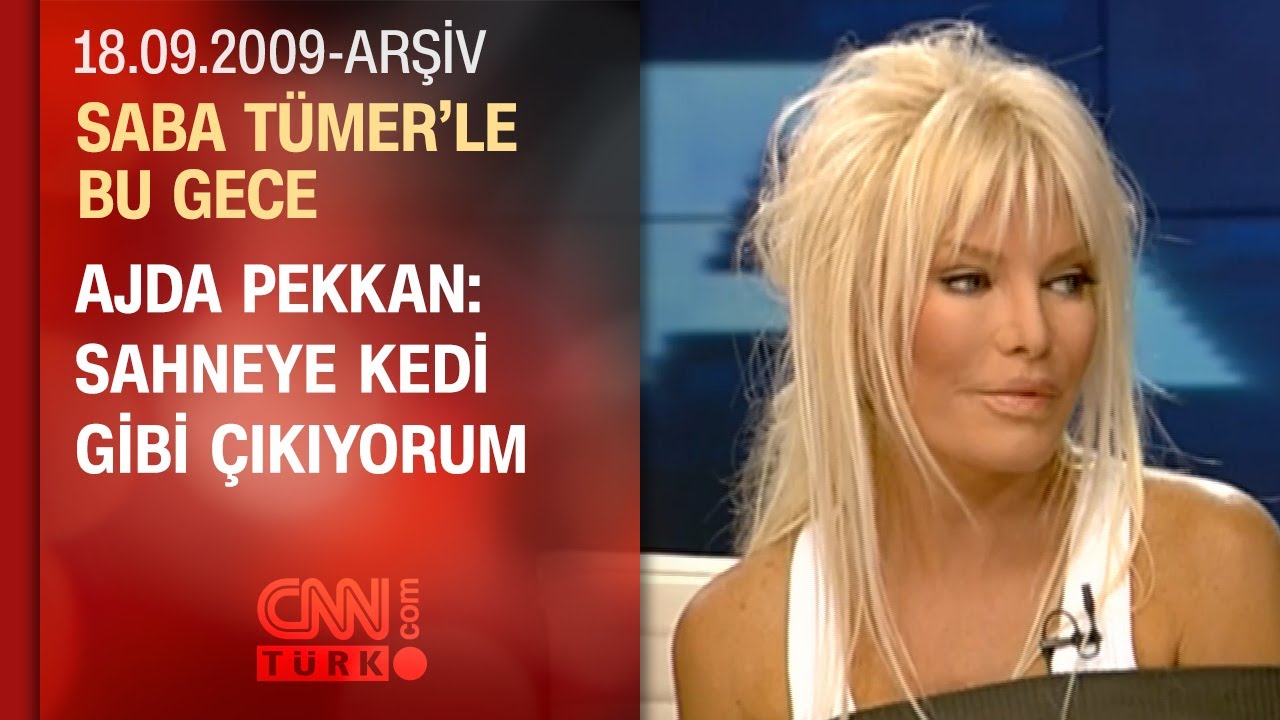Ajda Pekkan: Çok şefkatli bir insanım - Saba Tümer'le Bu Gece - 18.09.2009