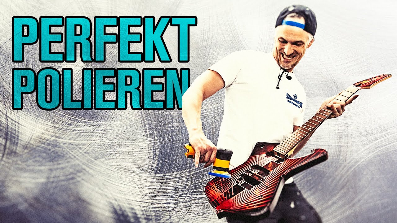 Perfekt polieren | Effektlackierung E-Gitarre | Dannys SCHRAMMWERK