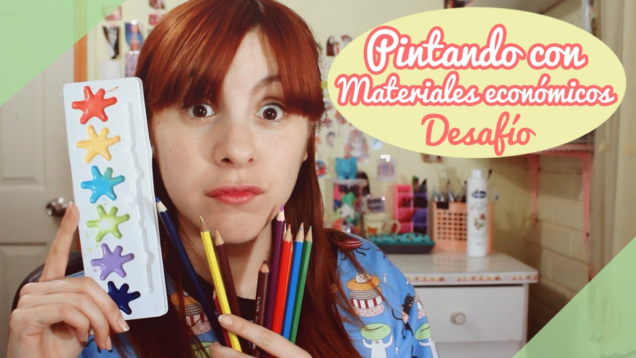 🌟 DESAFÍO: Pintando con materiales económicos Σ(･口･) 🌟