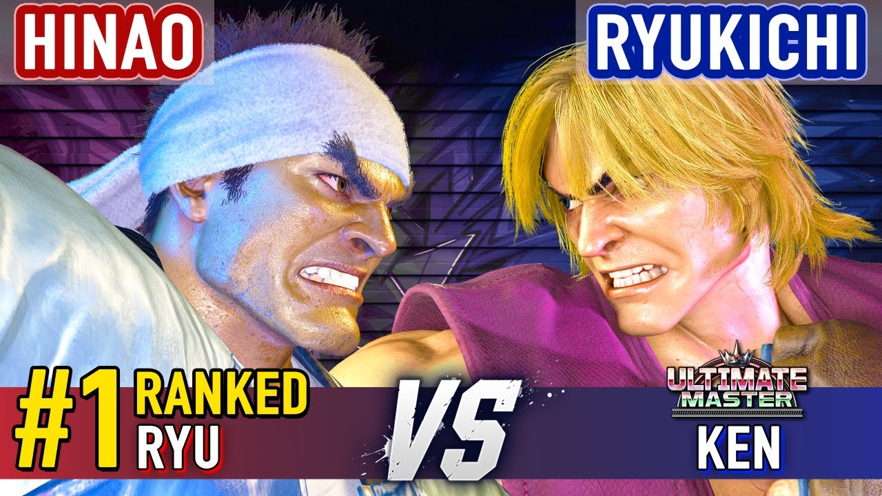 SF6 ▰ HINAO (#1 Ranked Ryu) vs RYUKICHI (Ken) ▰ High Level Gameplay