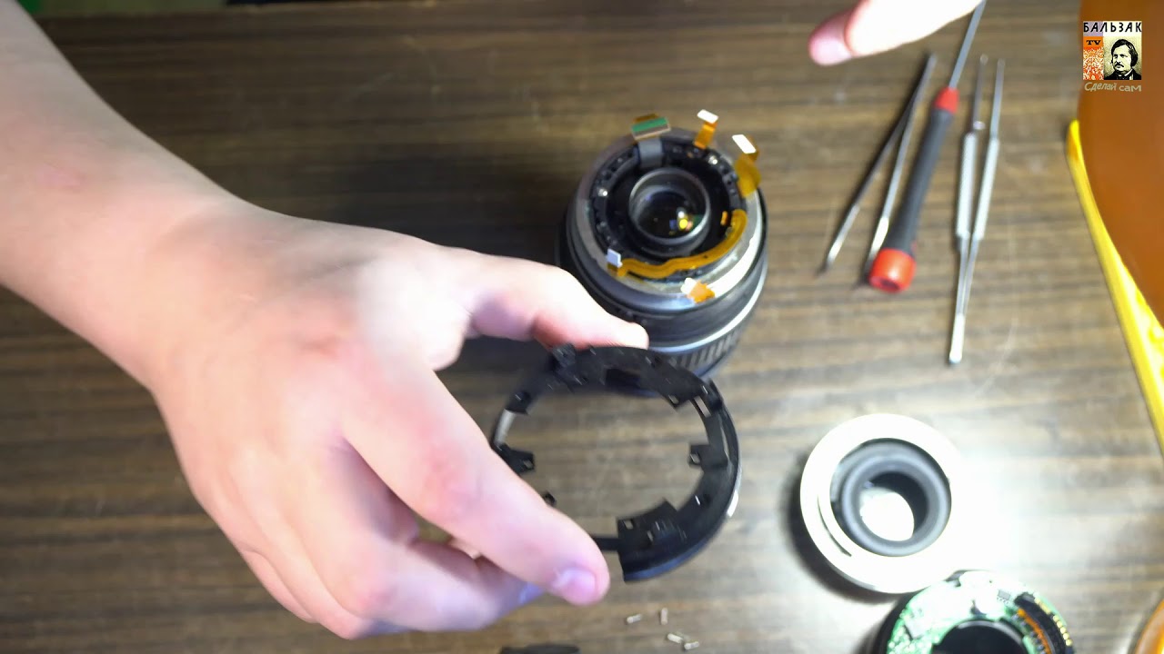 Ремонт Объектива Canon EF-S 17-85 подробно по шагам