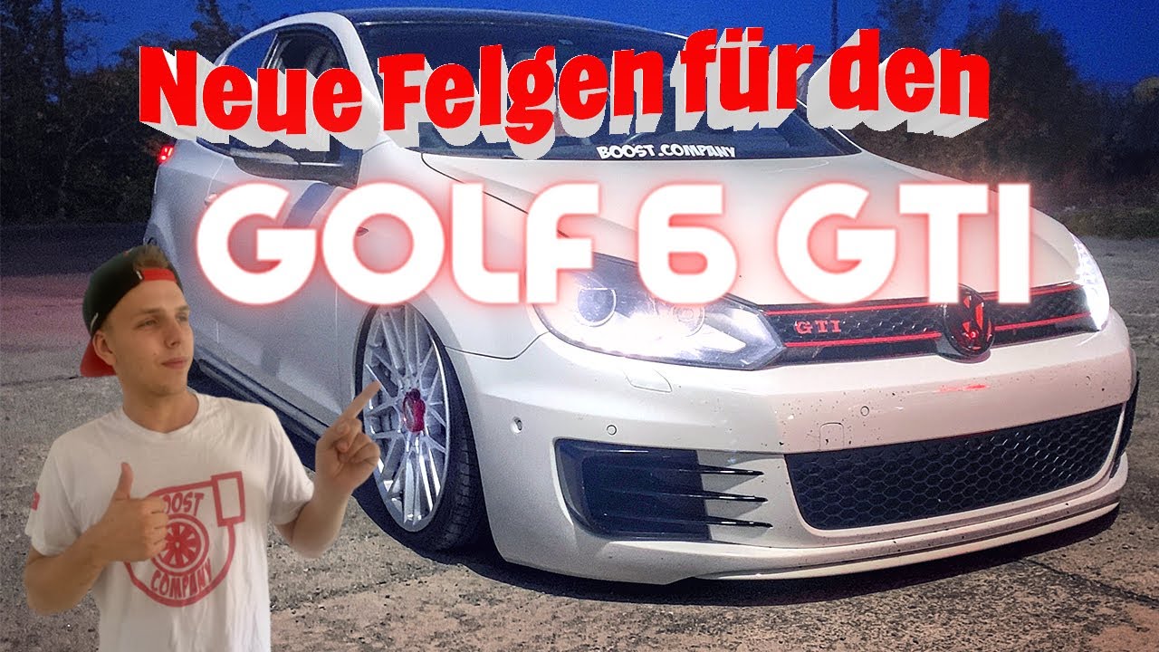 Golf 6 GTI | Neue Felgen |  Erste Fahrt in der neuen Saison.