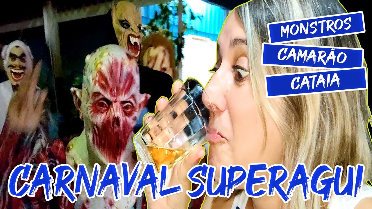 CARNAVAL EM SUPERAGUI - MASCARADOS PELAS TRILHAS, CAMARÃO E CATAIA, O  UÍSQUE CAIÇARA #VLOG
